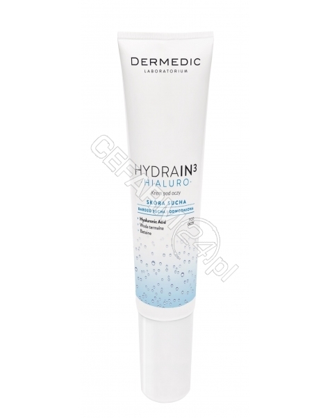 BIOGENED Dermedic Hydrain 3 Hialuro krem pod oczy 15 ml