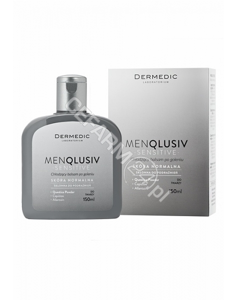 BIOGENED Dermedic Menqlusiv Sensitive chłodzący balsam po goleniu 150 ml