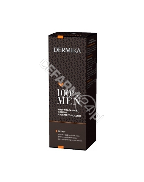 CEDERROTH Dermika 100% for men przywracający komfort balsam po goleniu 100 ml