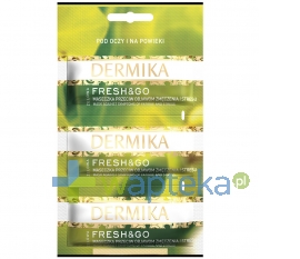 DERMIKA-LAB.KOSMETYKÓW NOWEJ GENERACJI DERMIKA FRESH&GO Maseczka piekności 6ml