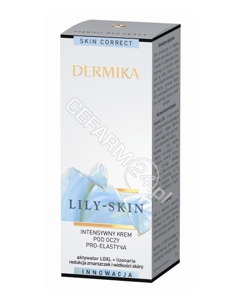 CEDERROTH Dermika Lily-Skin intensywny krem pod oczy pro-elastyna 15 ml