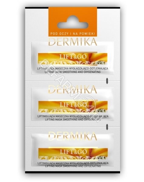 DERMIKA Dermika maseczka Lift&Go - liftingująca maseczka pod oczy i na powieki 3 x 2 ml