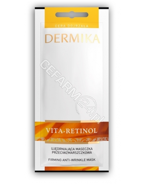 DERMIKA Dermika maseczka Vita-retinol - ujędrniająca maseczka przeciwzmarszczkowa 10 ml