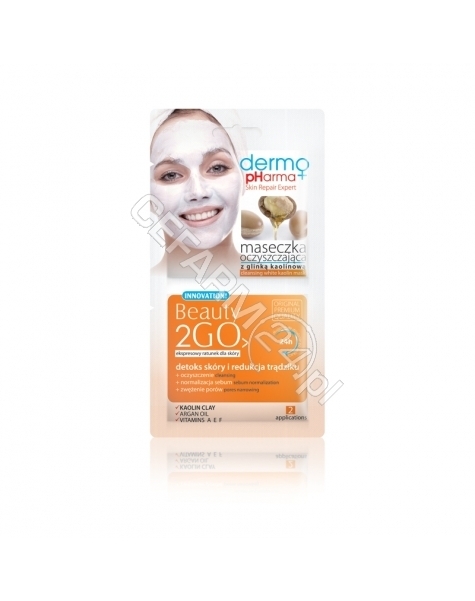 ESTETICA Dermo Pharma Beauty 2Go maseczka oczyszczająca z glinką kaolinową