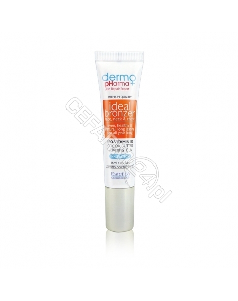 ESTETICA Dermo Pharma Ideal Bronzer - krem brązujący dla jasnej i średniej karnacji 15 ml