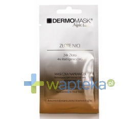 LBIOTICA DERMOMASK Night Active ZŁOTE NICI Maseczka 12ml