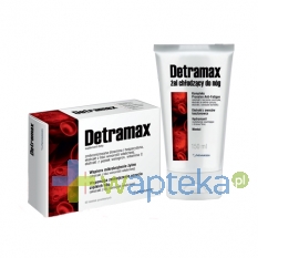 NOVASCON PHARMACEUTICALS SP. Z O.O. Detramax 60 tabletek + Detramax Żel 75ml