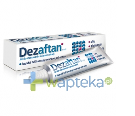 AFLOFARM FARMACJA POLSKA SP. Z O.O. Dezaftan MED żel do jamy ustnej 8 g (tuba)