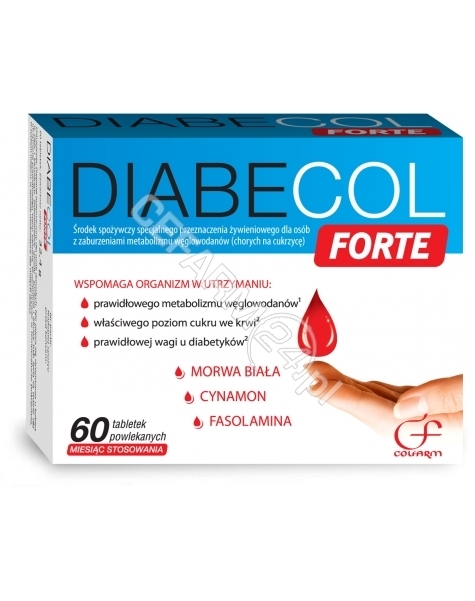 COLFARM Diabecol forte x 60 tabl powlekanych