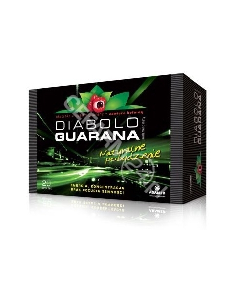 ADAMED Diabolo Guarana x 20 kaps