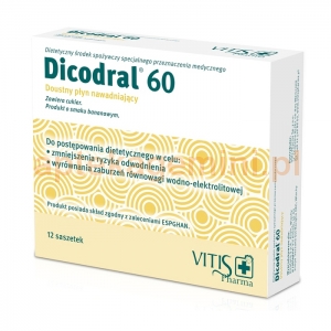 VITIS PHARMA Dicodral 60, 12 saszetek