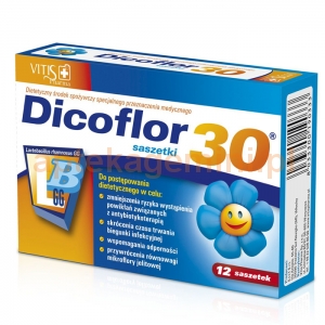 VITIS PHARMA Dicoflor 30, 12 saszetek