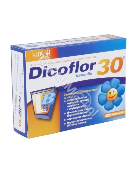 BAYER Dicoflor 30 dla dzieci x 30 kaps