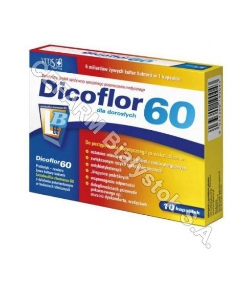 BAYER Dicoflor 60 x 10 kaps