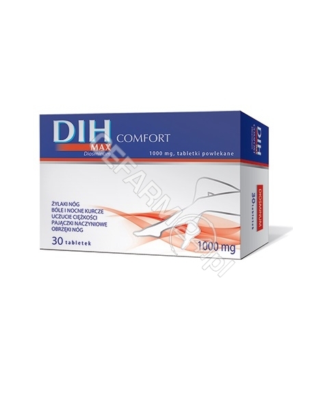 HASCO-LEK Dih max comfort 1000 mg x 30 tabl powlekanych