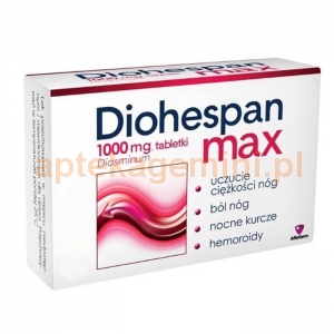 Aflofarm Diohespan max 1000mg, 30 tabletek OKAZJA