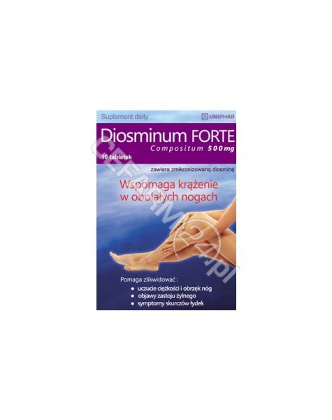 UNIPHAR Diosminum forte compositum x 10 tabl