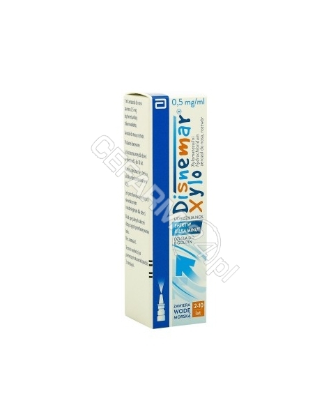 BGP PRODUCTS POLAND Disnemar xylo 0,5 mg/ml aerozol 10 ml