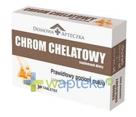 DOMOWA APTECZKA Domowa Apteczka Chrom chelatowy complex tabletki 30 sztuk