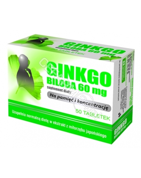 DOMOWA APTEC Domowa apteczka ginkgo biloba x 50 tabl