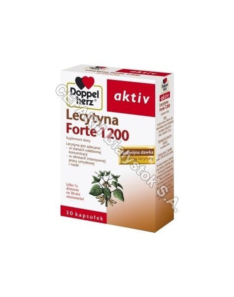 QUEISSER Doppel herz aktiv lecytyna forte 1200 mg x 30 kaps