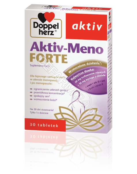 QUEISSER Doppel herz aktiv-meno forte x 30 tabl