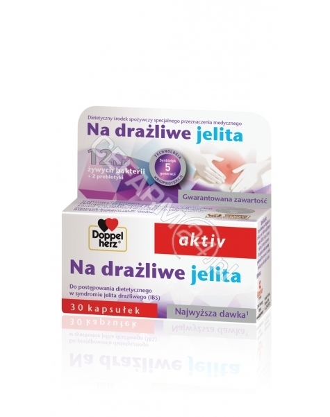 QUEISSER Doppel herz aktiv na drażliwe jelita x 30 kaps