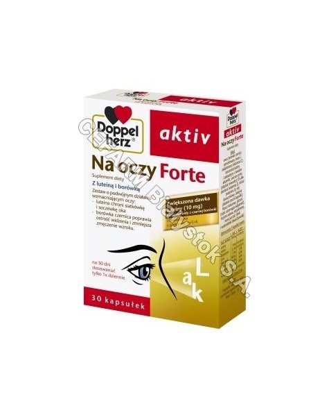 QUEISSER Doppel herz aktiv na oczy forte x 30 kaps