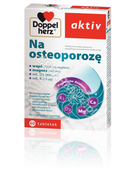 QUEISSER Doppel herz aktiv na osteoporozę x 60 tabl