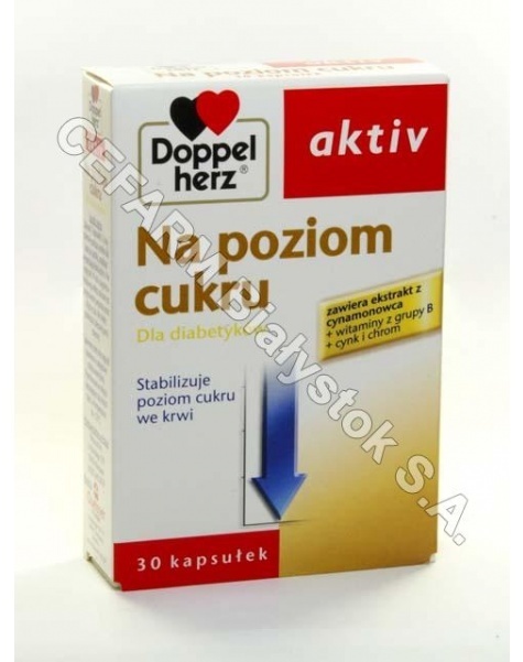 QUEISSER Doppel herz aktiv na poziom cukru x 30 kaps