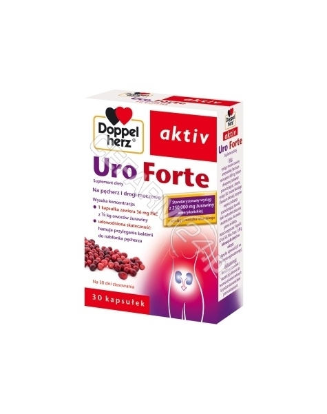 QUEISSER Doppel herz aktiv uro forte x 30 kaps