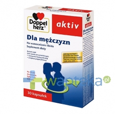 QUEISSER PHARMA GMBH & CO. DoppelHerz Aktiv DLA MĘŻCZYZN 30 kapsułek