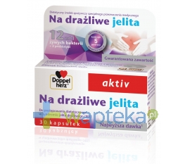 QUEISSER PHARMA GMBH & CO. Doppelherz aktiv Na drażliwe jelita 30 kapsułek