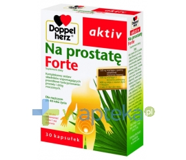 QUEISSER PHARMA GMBH & CO. Doppelherz Aktiv Na prostatę Forte 30 kapsułek