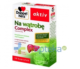 QUEISSER PHARMA GMBH & CO. Doppelherz Aktiv Na wątrobę Complex 30 kapsułki