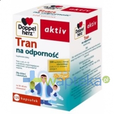 QUEISSER PHARMA GMBH & CO. DoppelHerz Aktiv Tran na odporność 120 kap