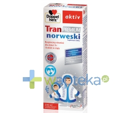 QUEISSER PHARMA GMBH & CO. Doppelherz aktiv Tran Premium Norweski 250 ml