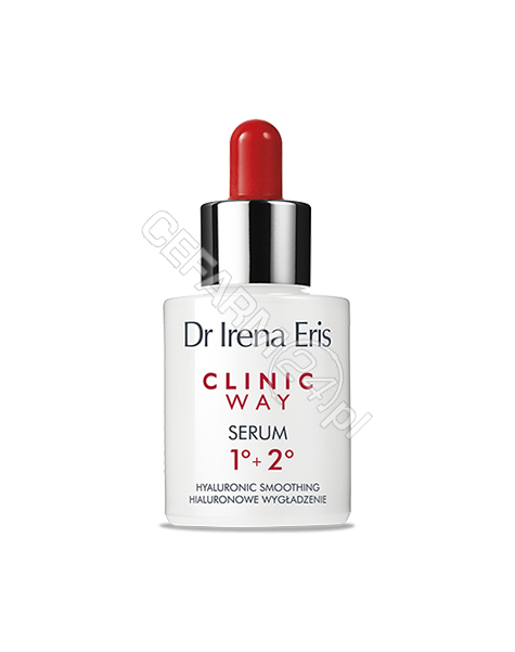 ERIS Dr Irena Eris Clinic Way HIALURONOWE WYGŁADZENIE serum przeciwzmarszczkowe 1°+2° 30 ml