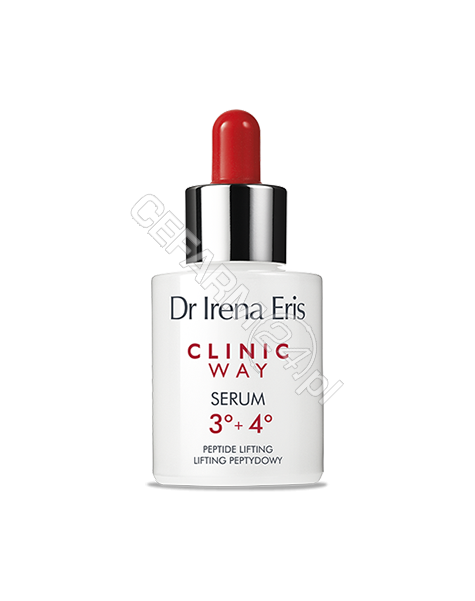 ERIS Dr Irena Eris Clinic Way LIFTING PEPTYDOWY serum przeciwzmarszczkowe 3°+4° 30 ml
