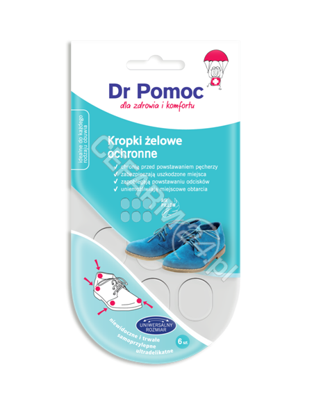 ESTETICA Dr Pomoc kropki żelowe ochronne x 6 szt