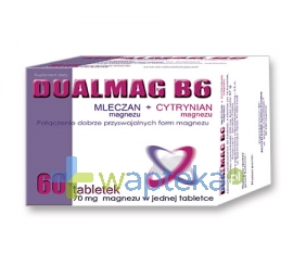 ACTIVEPHARM SPÓŁKA CYWILNA Dualmag B6 60 tabletek