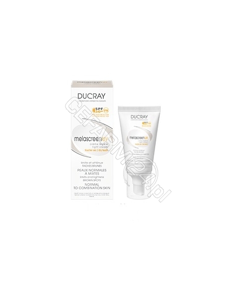 DUCRAY Ducray melascreen lekki krem SPF50+ 40 ml