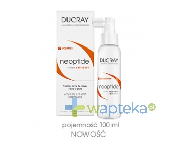 PIERRE FABRE DERMO-COSMETIQUE POLSKA SP. Z O.O. DUCRAY NEOPTIDE MEN Płyn przeciw wypadaniu włosów spray 100 ml + DUCRAY ANAPHASE Stymulujący szampon 50 ml