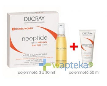 PIERRE FABRE DERMO-COSMETIQUE POLSKA SP. Z O.O. DUCRAY NEOPTIDE Płyn przeciw wypadaniu włosów spray 90ml