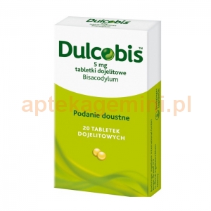 BOEHRINGER INGELHEIM Dulcobis 5mg, 20 tabletek