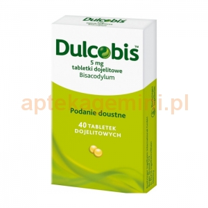 BOEHRINGER INGELHEIM Dulcobis 5mg, 40 tabletek