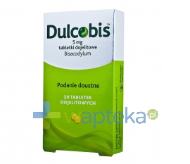 BOEHRINGEN INGELHEIM MARKETING SP. Z O.O. Dulcobis tabletki dojelitowe 5 mg 20 tabletek
