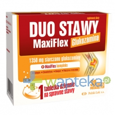 POLSKI LEK Duo Stawy MaxiFlex Glukozamina 30 tabletek musujących