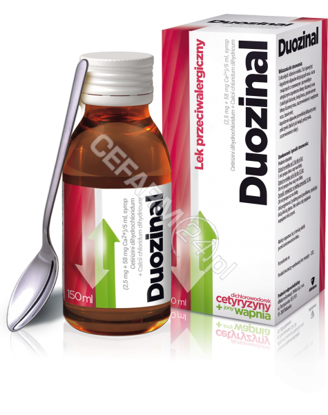 AFLOFARM Duozinal syrop (2,5mg+58mg)/5ml 150 ml