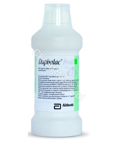 SOLVAY Duphalac fruit syrop 500 ml